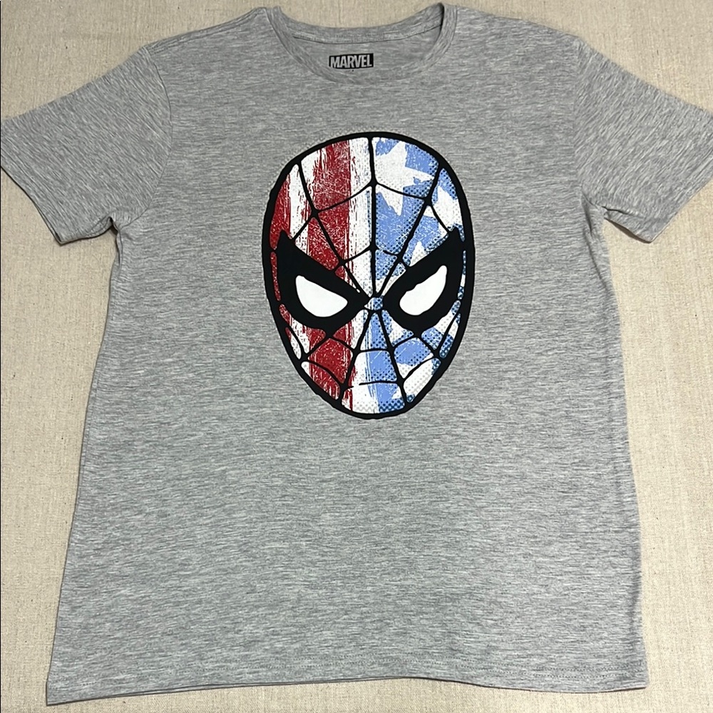 Marvel Gray Spider-Man Tee - Short Sleeve